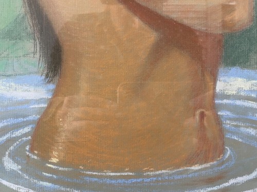 🔥 Important Fine Filipino Asian Modern Woman Portrait Painting, Manuel PANARES - Picture 18 of 24