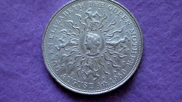 ELIZABETH II THE QUEEN MOTHER August 4th 1980 Commerative COIN | eBay