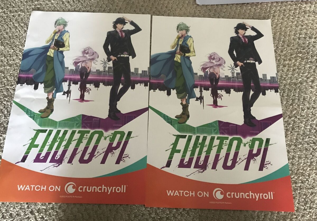 SDCC 2022 CHAINSAWMAN FANGIRL FUUTO PI POSTERS & VIZ BLEACH LANYARD ANIME  PROMOS