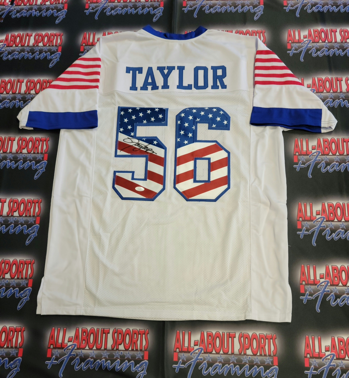 Lawrence Taylor Authentic Signed Pro Style Jersey Autographed JSA R1 