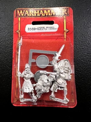 Warhammer Vampire Counts Seigneur Mort-vivant Metal Blister Scellé 1993 Oldhammer
