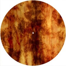 Slipmat Slip Mat Pad for any 12" DJ Turntable LP Record Player Felt BURL WOOD