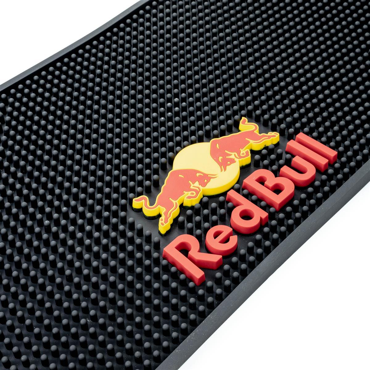 Red Bull Barmatte XL 60x30cm Abtropfmatte Runner Mat Antirutsch Gläser Gastro