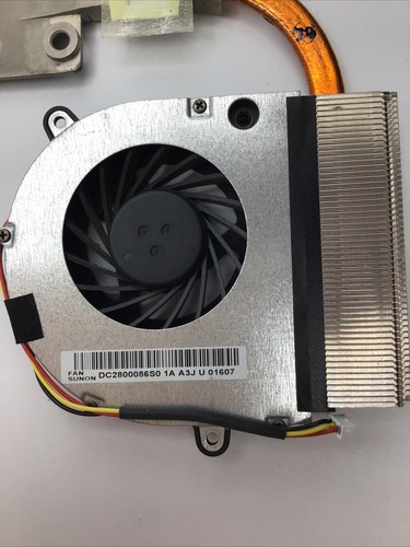 Genuine Lenovo G555 Laptop CPU Cooling Fan + HeatSink AT0BT0020R0 B1-X3-f11 - Picture 5 of 5