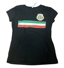 Mexico Soccer Team FIFA World Cup 2018 Tee Shirt Black XL