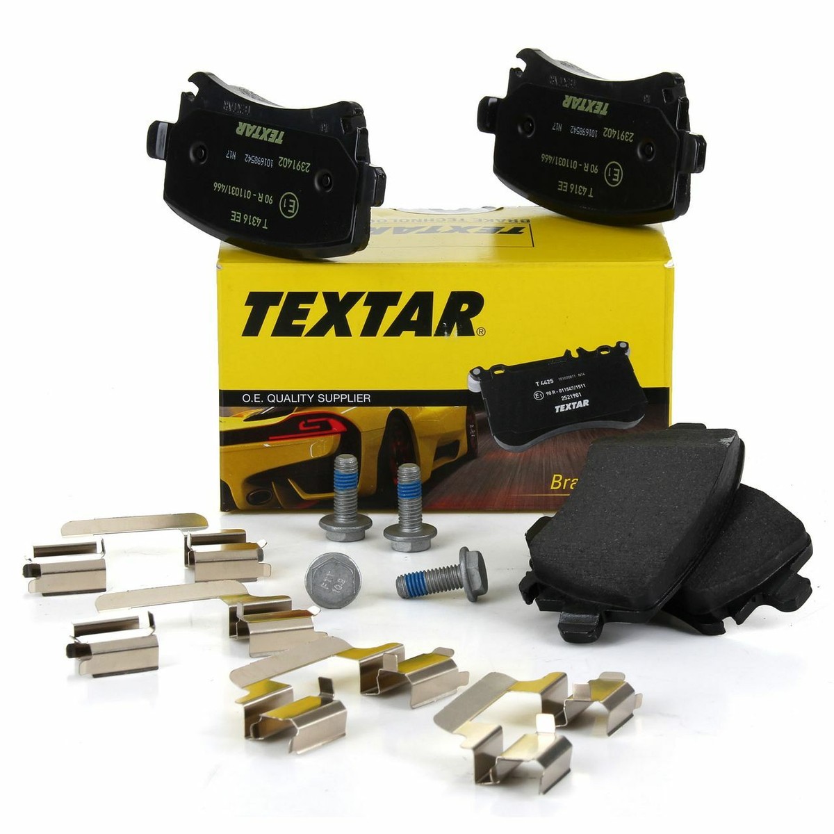 TEXTAR Bremsbeläge für AUDI A3 A4 A6 SEAT SKODA VW GOLF PASSAT