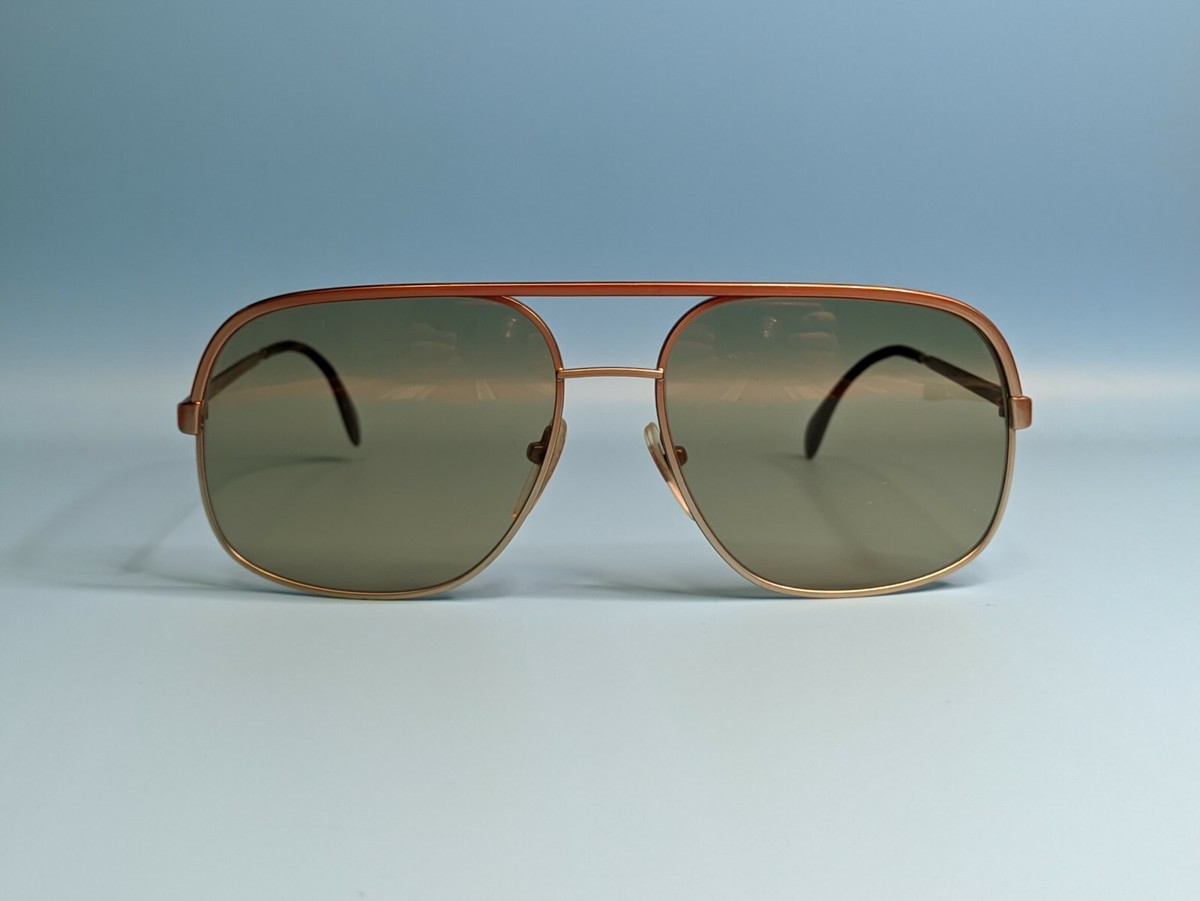 VINTAGE RODENSTOCK BORNEO RUGBY OVERSIZED RECTANGULAR SUNGLASSES