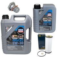 MotoröL Set 4600 5W-30 Liqui Moly + ÖLfilter SH 453 L FüR BMW 3Er Compact