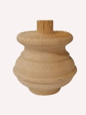 3Möbelfüße Kiefer 1Tanne D.85-H.90mm +2 vierkannt  Kiefer speziell antik Vintage