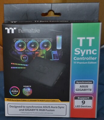 Thermaltake TT Premium LED Sync Controller CL-O015-PL00BL-A new