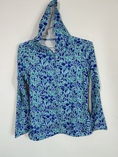 Merrell Opti-Wick Women  s Full Zip Stretchy Athletic Jacket Blue Green Size Med