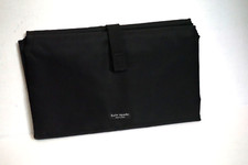 Kate Spade black folding soft clutch pad, diaper pad, foldable seat cover etc