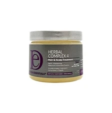 "NEW LOOK!!!" Design Essentials Herbal Complex 4 Hair & Scalp Treatment 5 Oz.