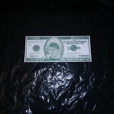 DEF LEPPARD Joe Elliot Promo $2000 Dollar Bill Bank Note 1999 NYE Concert MINT