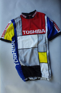 Maglia Ciclismo Vintage LA VIE CLAIRE: Set Con Bavaglino E Pantaloncini Corti, Uomo, Multicolor
