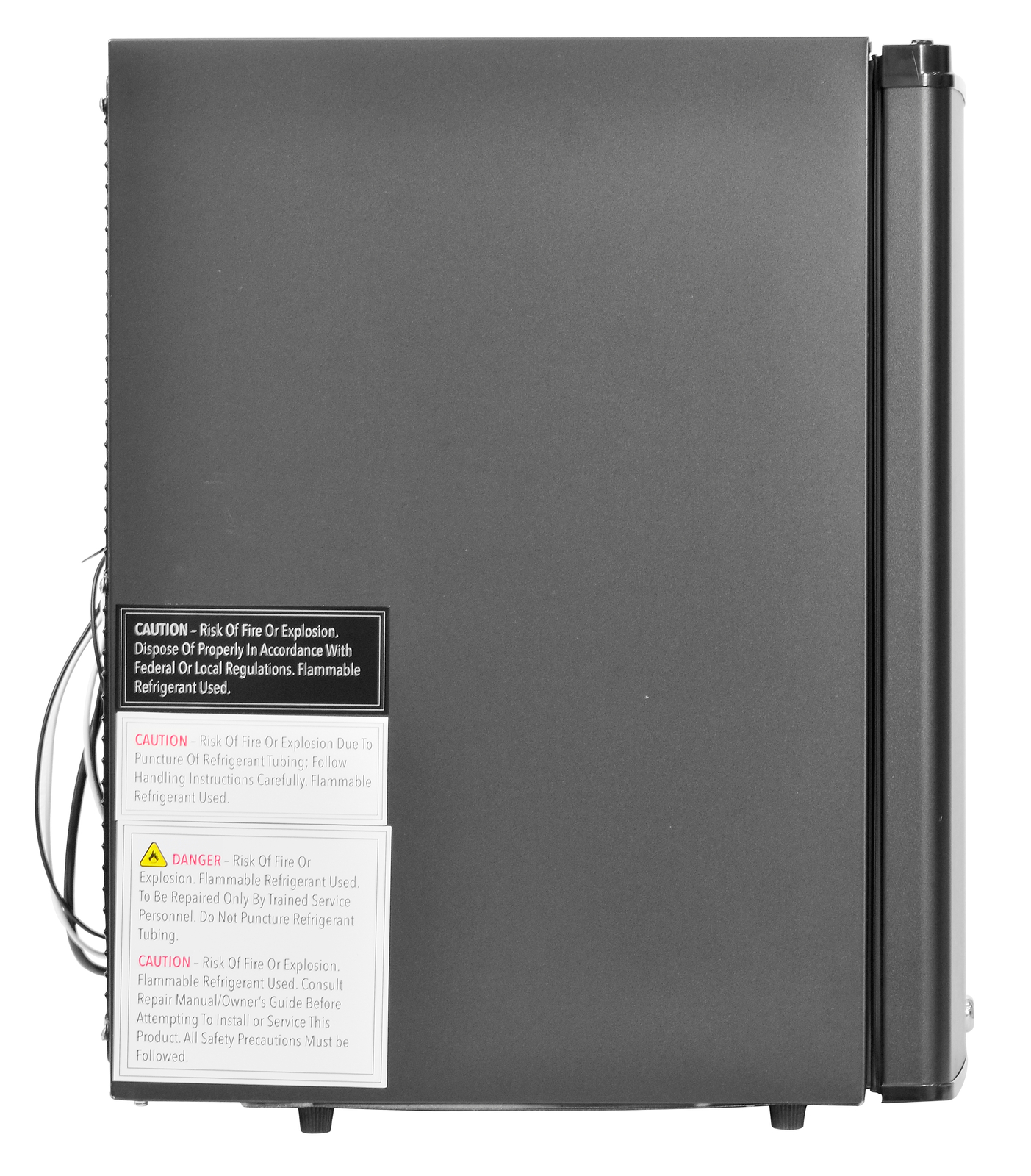 2.1 CU.FT Mini Refrigerator RV Fridge 12V 110V Semi Truck Freightliner Cascadia
