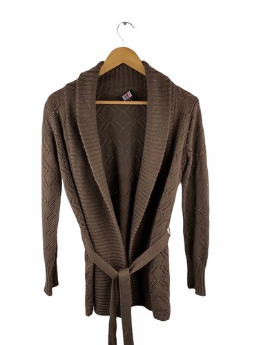 Miss Shop Knit Open Cardigan Womens 