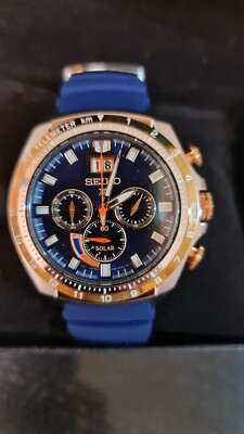 SEIKO PROSPEX SSC666P1海外限定モデル(実働) SEIKO ProspeX SSC666P1 Solar Watch Rubber V194 Chronograph 100m