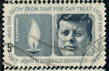 USA - 1964 - President John Fitzgerald Kennedy Memorial - 5¢ - #3149