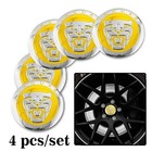 4 X JAGUAR 58mm X S Type E F I Pace XK XF XE XJ BLACK WHEEL CENTRE CAP