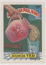 1987 Topps Garbage Pail Kids Series 7 Jughead TED (two star back) #262b 1b8