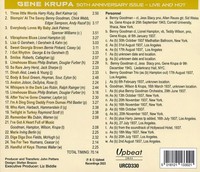 50Th Anniversary Issue - Live | Gene Krupa | Audio-Cd | Cd | 2023