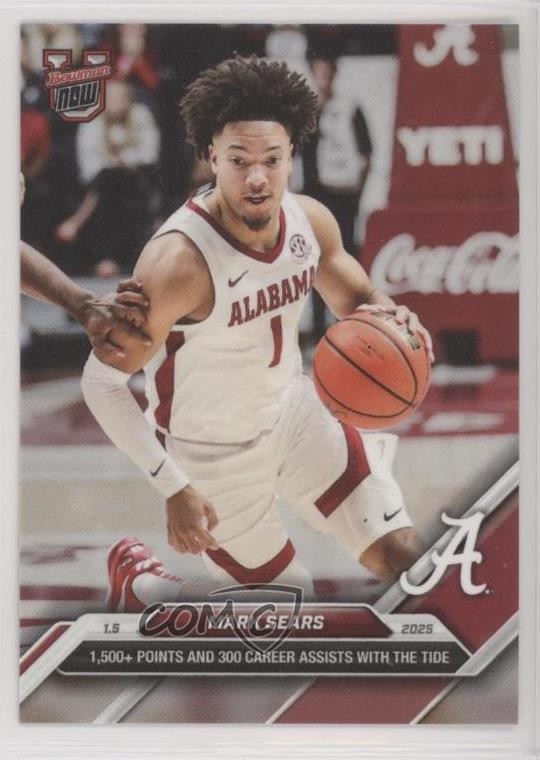 2024-25 Bowman U Now /400 Mark Sears #40 rw9
