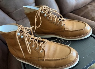 Thursday Boot Co. Men's Brown Leather Moc Toe Lace-Up Ankle Chukka Boot US 9