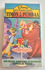 Les Gourmets - Timon & Pumbaa - Disney Cassette VHS - VF