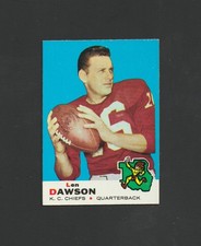 1969 Topps LEN DAWSON #20 ~ KC Chiefs HOF ~ Beautiful Card