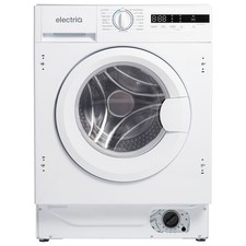 electriQ 8kg/6kg 1400rpm Integrated Washer Dryer Quick Wash Steam Quiet D Rated