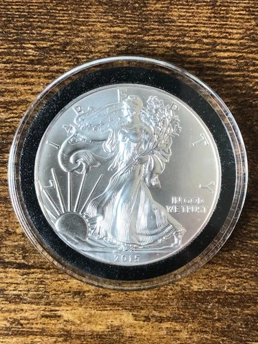 2015 WALKING LIBERTY AMERICAN EAGLE .999 FINE SILVER DOLLAR COIN 1oz. $1 USA BU