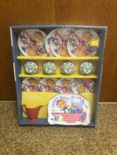 Vintage Ohio Art Child Tin Litho Tea Set Humpty Dumpy Story Time New In Package