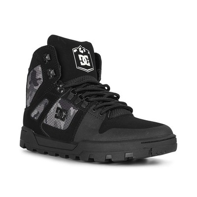 DC Pure High Top WR Schnür Winterstiefel - Schwarz/Black/Camo
