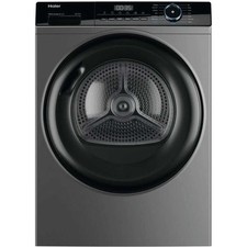 Image of Haier HD80-A2939R 8kg Heat Pump Tumble Dryer - Graphite
