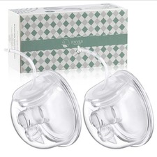  New 8oz Breast Pump Milk Collection Cup. Compatible w/Spectra S1/S2/S9, 2 packs