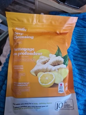 || NUUBU || Detox Fußpflaster für Stressabbau & Tiefschlaf | 10 Pads