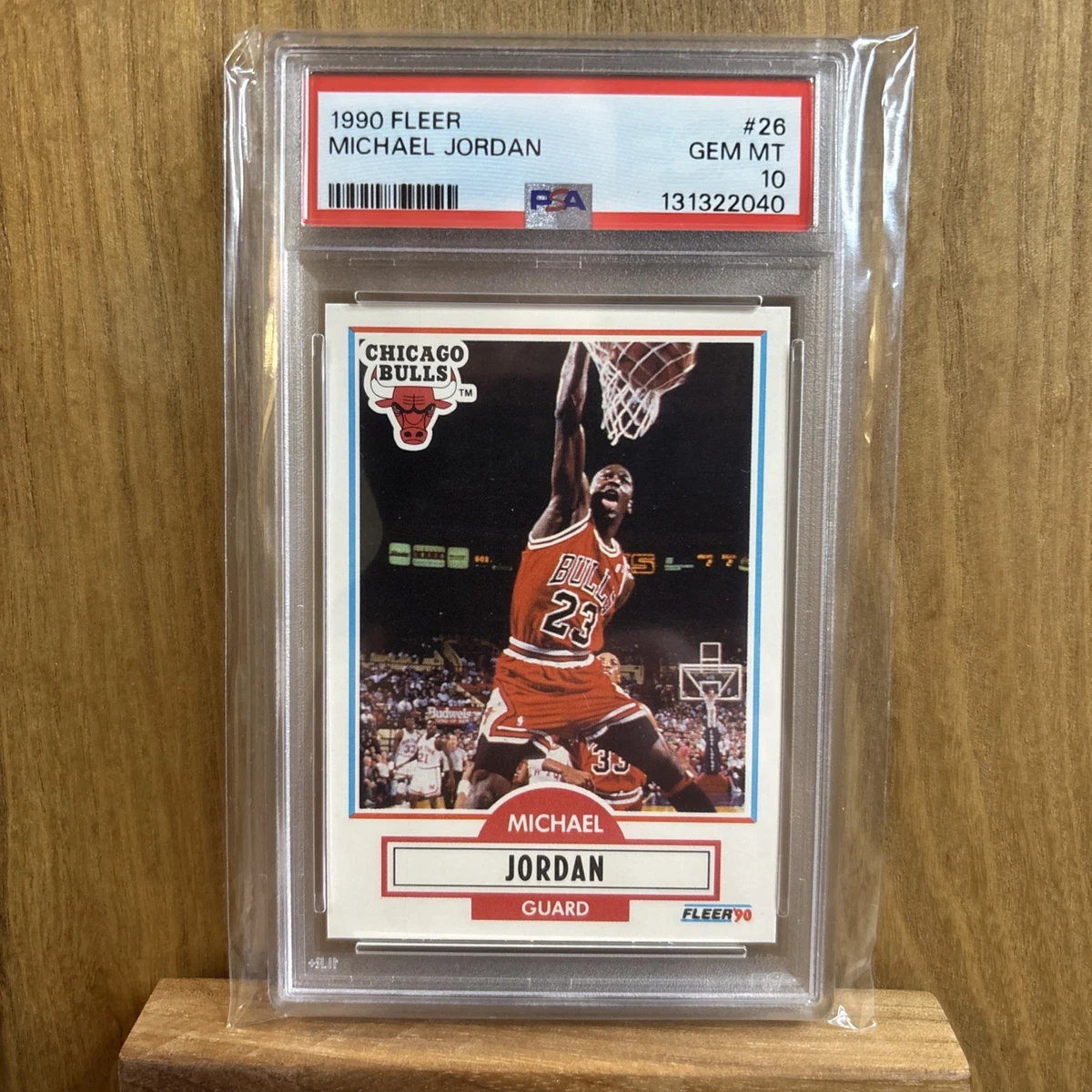 Michael Jordan Basketball Grade 10 1990-91 Season Sports Trading