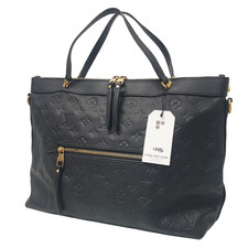 NO TARIFF Auth Louis Vuitton Bastille MM Empreinte Black M41164 No Strap LE996