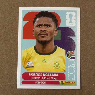 2026 Panini FIFA World Cup Stickers Siyabonga Ngezana #RSA8 South Africa
