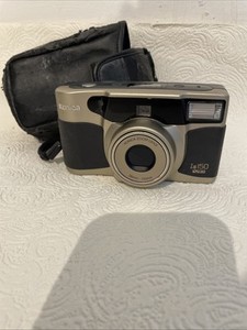 Konica Z Up 150 VP 35mm Film Camera Gold Black Fully Functional with Case