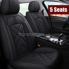 Full Surround Set Fits 2007-2023 Ford Escape 5-sits Pu Leather Seat Cover Black Full Surround Set Fits 2007-2023 Ford Escape 5-sits Pu Leather Seat Cover Black
