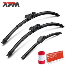 Scheibenwischer Wischerblatt Set Vorne Hinten für VW Tiguan 5N SUV BJ 2007-2018