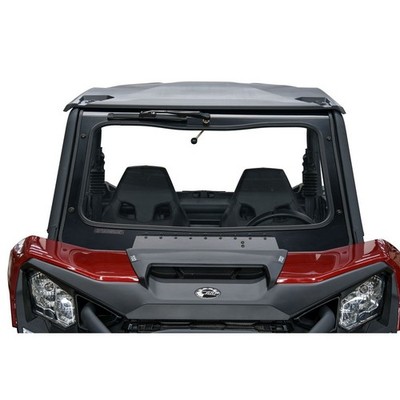 Tusk UTV Full Glass Windshield With Vent and 12'' Windshield Wiper for Can-Am