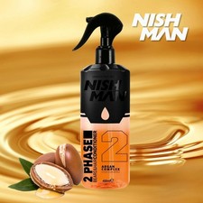 NISHMAN 2 Phase Hair and Beard Conditioner - 400ml