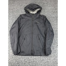 Nike Windrunner Jacket Mens Small Black Hooded Full Zip Ripstop 806861-010