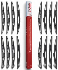 16 Pack Metal Windshield Wiper Blade Silicone Universal 9x3 9x4 Ju-hook 22 Inch 16 Pack Metal Windshield Wiper Blade Silicone Universal 9x3 9x4 Ju-hook 22 Inch