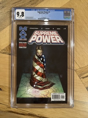 Supreme Power #1 CGC 9.8 1st App Hyperion
