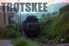 35mm Colour Negative SPAIN FV Ferrocarrils Vascongados Electric Loco 2 1977