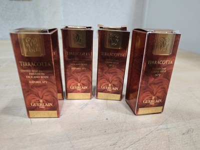 Lot Guerlain Terracotta Self-Tanning Emulsion Face/Body No. 1 + Tinted Day Creme